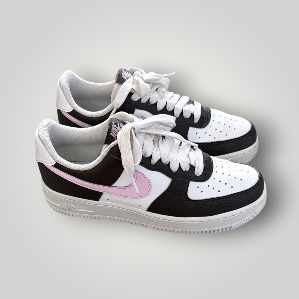 Nike Court Vision Lo NN Sneakers Black Pink White Women's Size 9